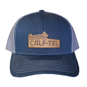 Calf-Tel Leather Patch Hat