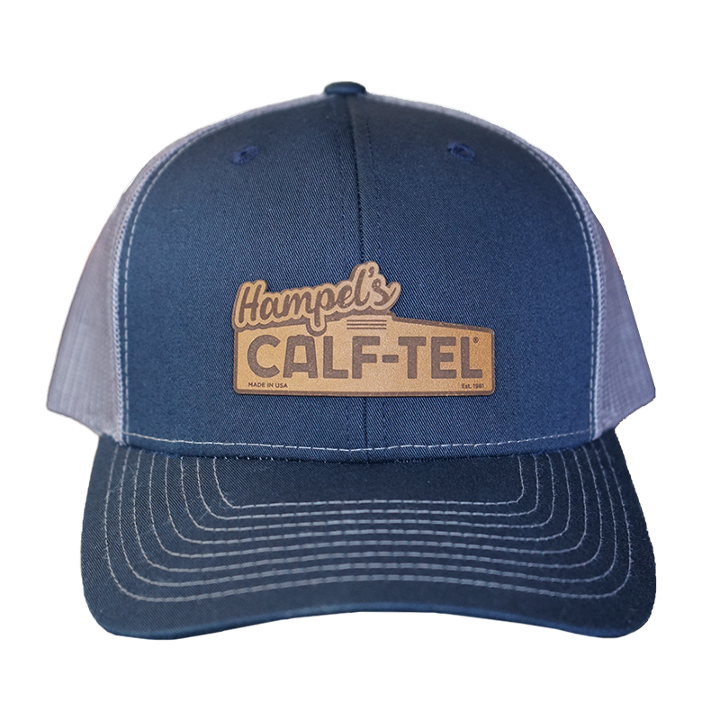 Calf-Tel Leather Patch Hat